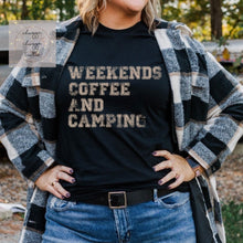 Load image into Gallery viewer, Weekends coffee and camping
