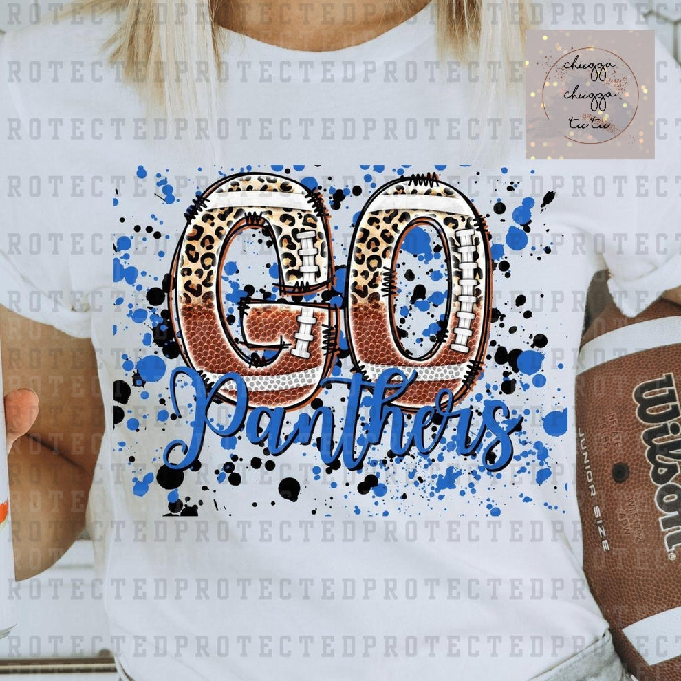 Go Panthers splatter