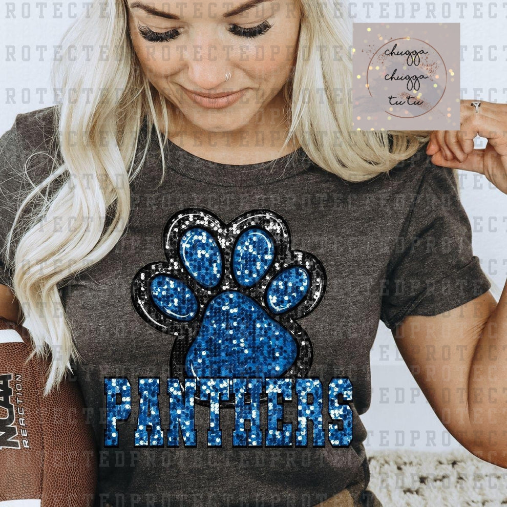 Panthers (FAUX SEQUIN)