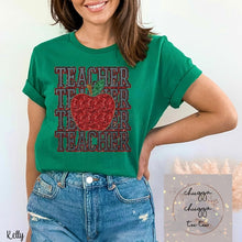 Load image into Gallery viewer, Teacher (FAUX SEQUIN)
