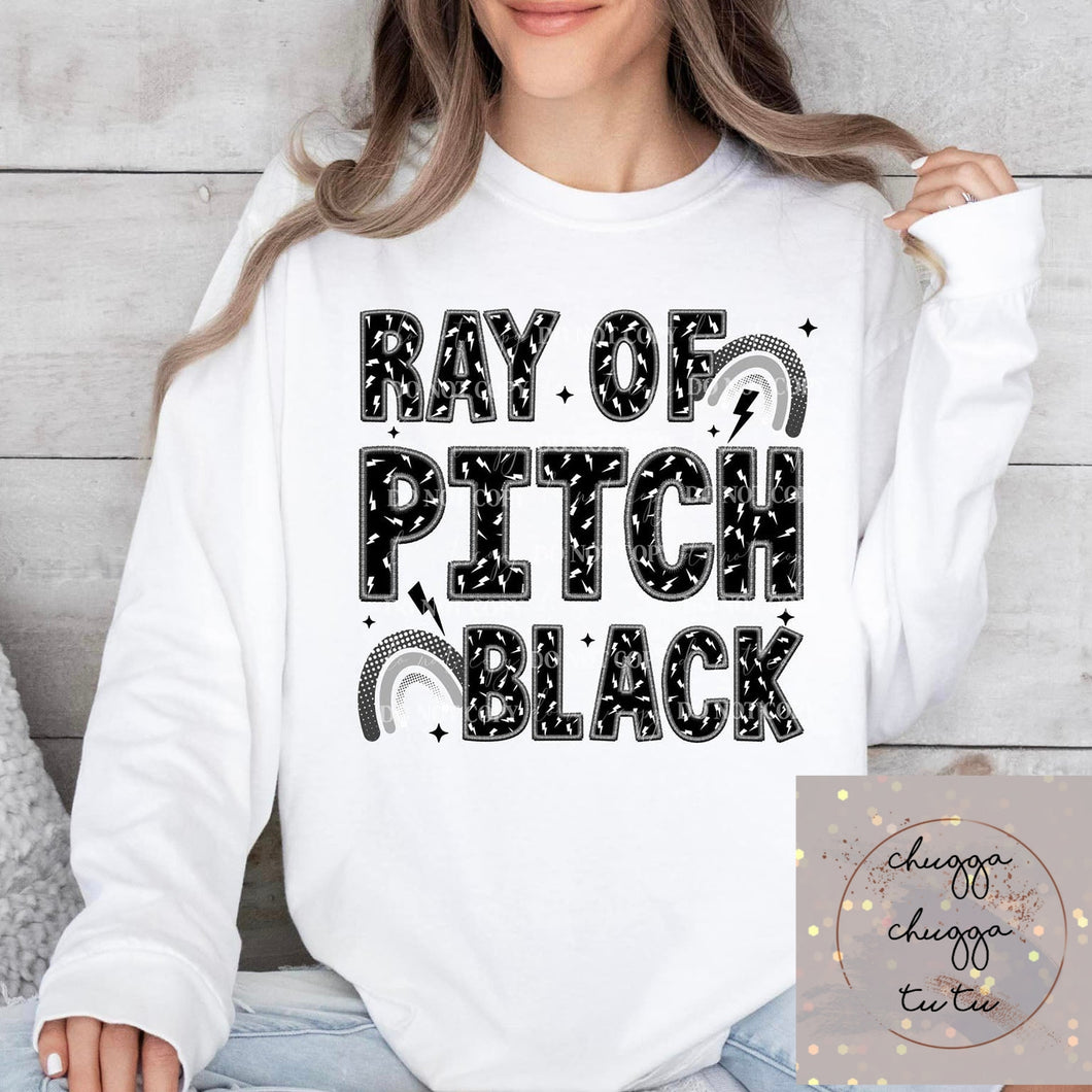 Ray of pitch black